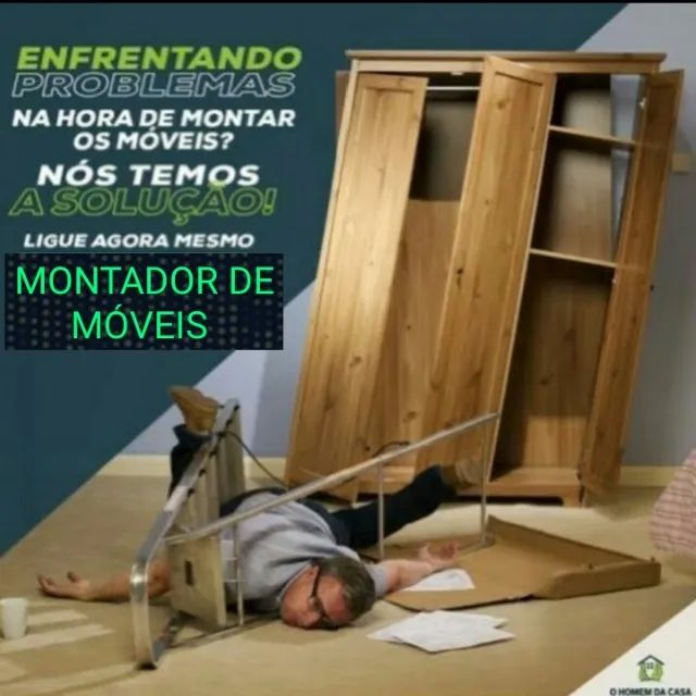 Montador De Móveis Não Tenha Dor De Cabeça Na Montagem De Seus Móveis Chame Um Montador Pr - Foto 2