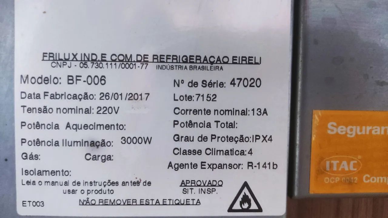 Réchaud Quente Frilux BF 006 - Foto 2