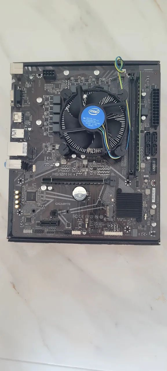 Kit upgrade Intel i5-10400 + H510m + 8gb ram - Foto 3