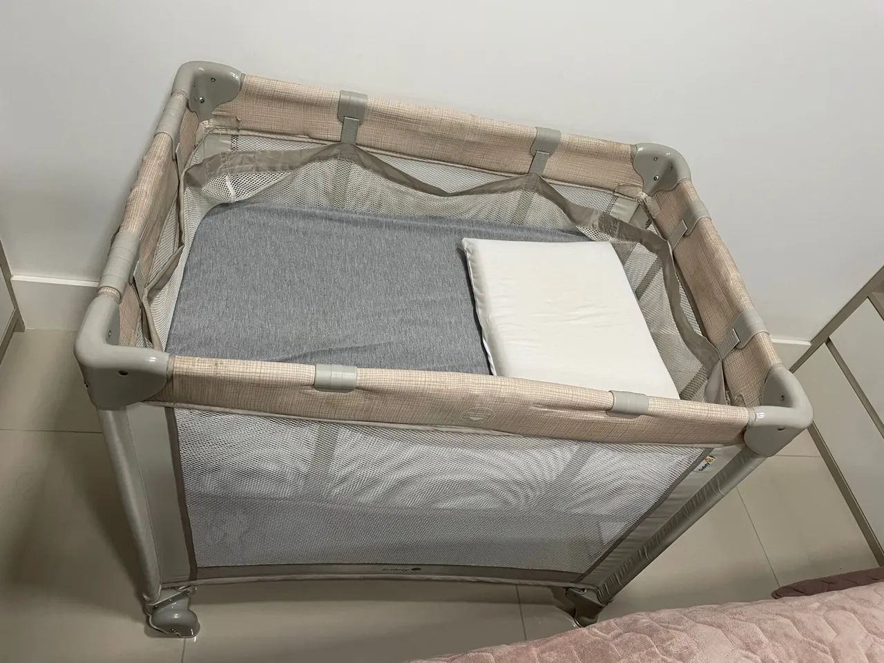 Berço portátil para bebê