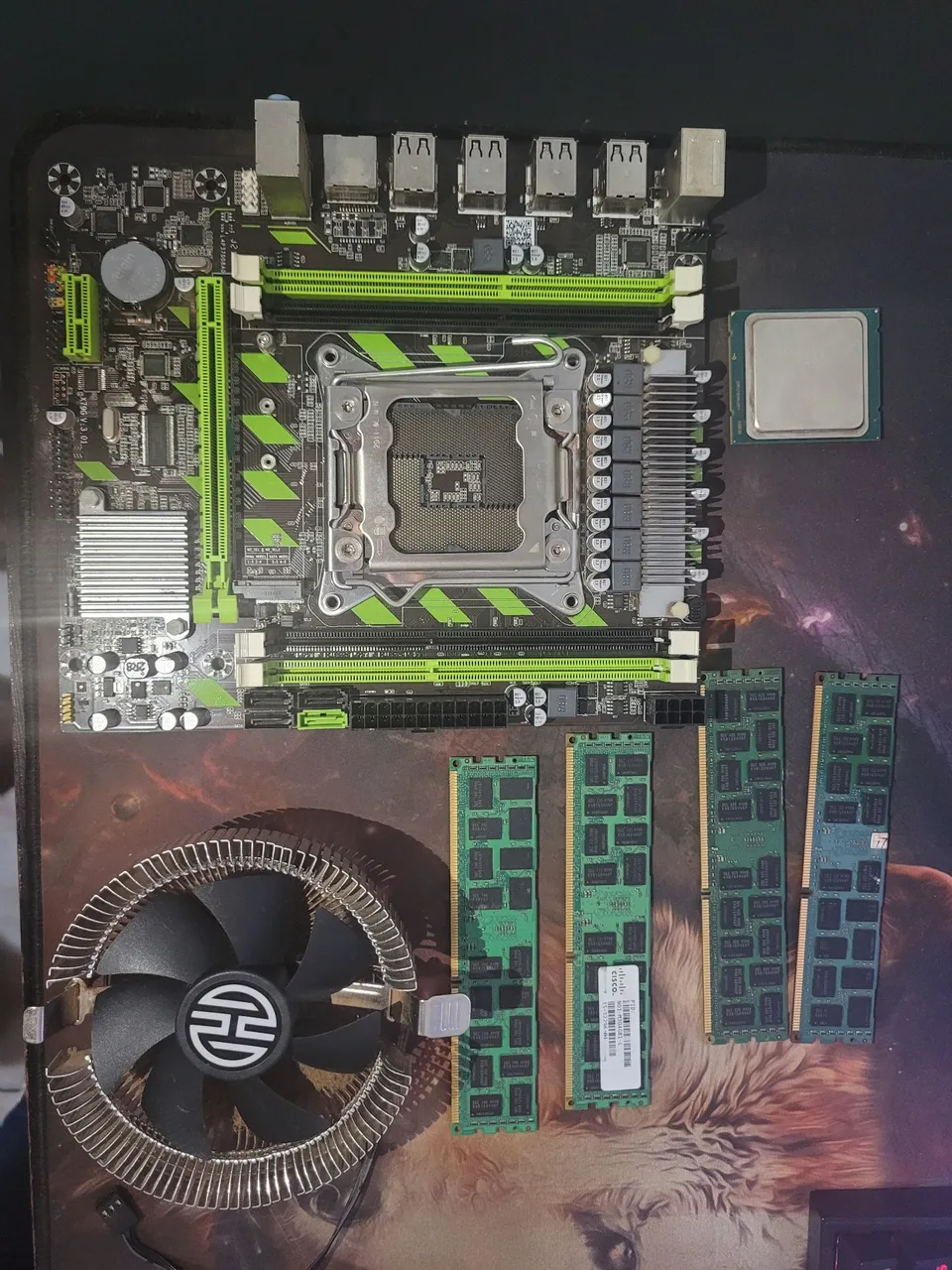 Kit Xeon E5-2620 V2 Placa Mãe X79g V: 3.01 16gb Da Cisco
