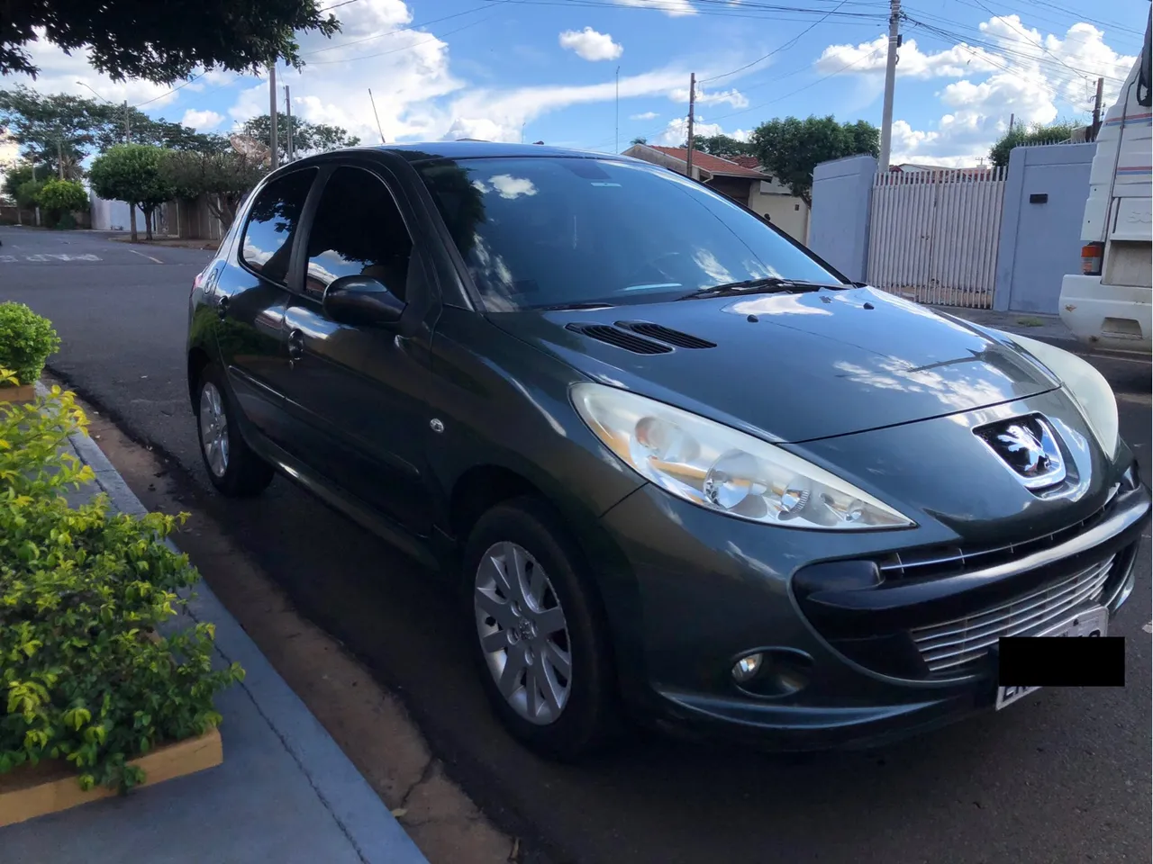 Peugeot 207 HB XS Automático Flex 1.6 Cinza 2009/2010