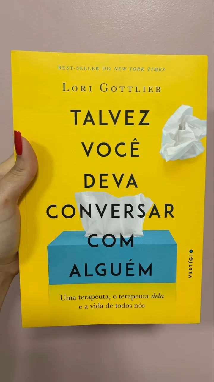 Livro talvez você deva conversar com alguém 