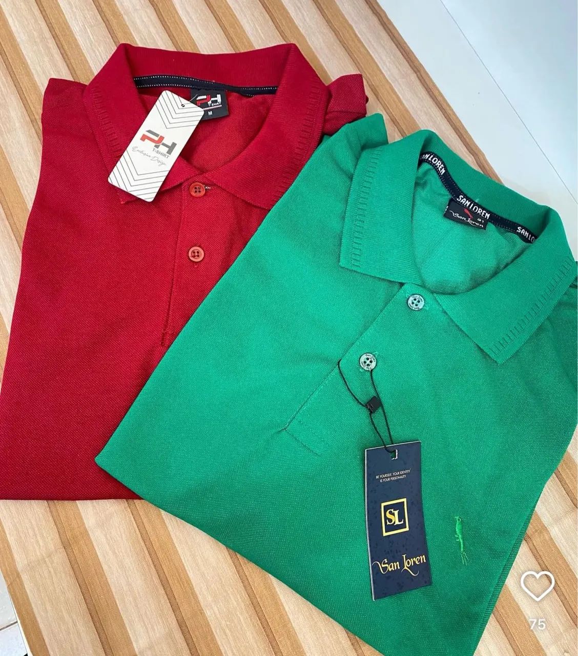 Camisetas gola polo masculina  - Foto 2