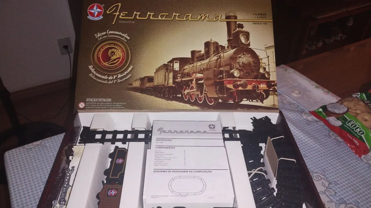 Ferrorama Estrela XP100 nunca montado e nem usado... - Foto 5