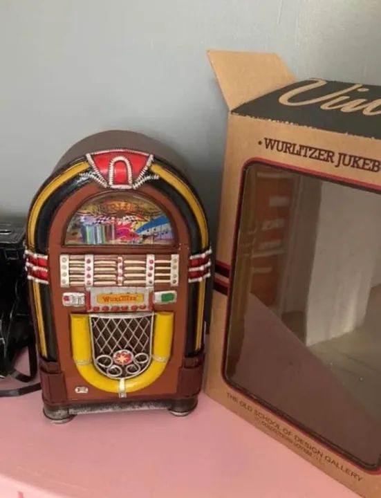 Jukebox Vintage Decorativo - Foto 4