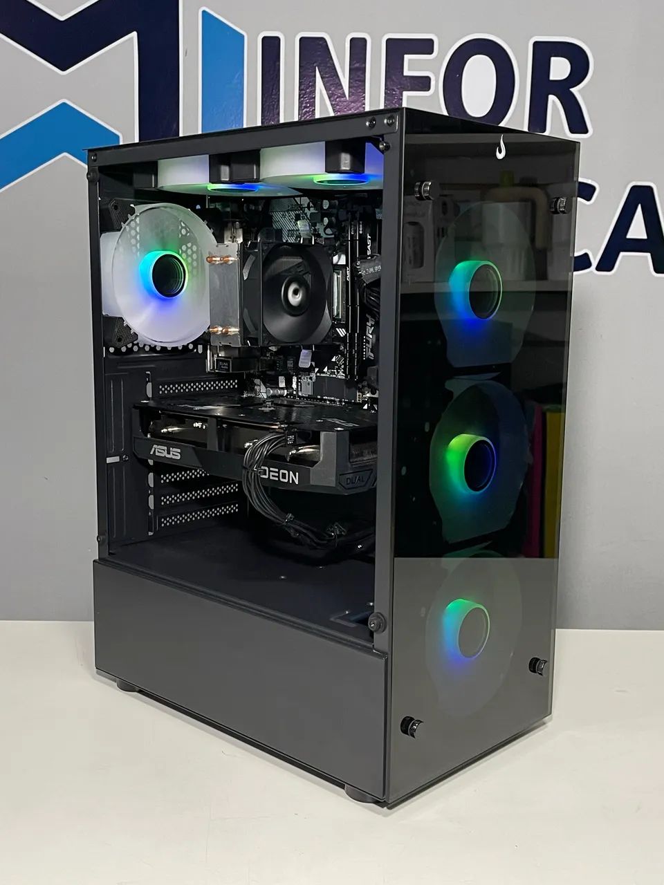 PC Gamer Ryzen 5 4600G / RX6600 8GB - Foto 5