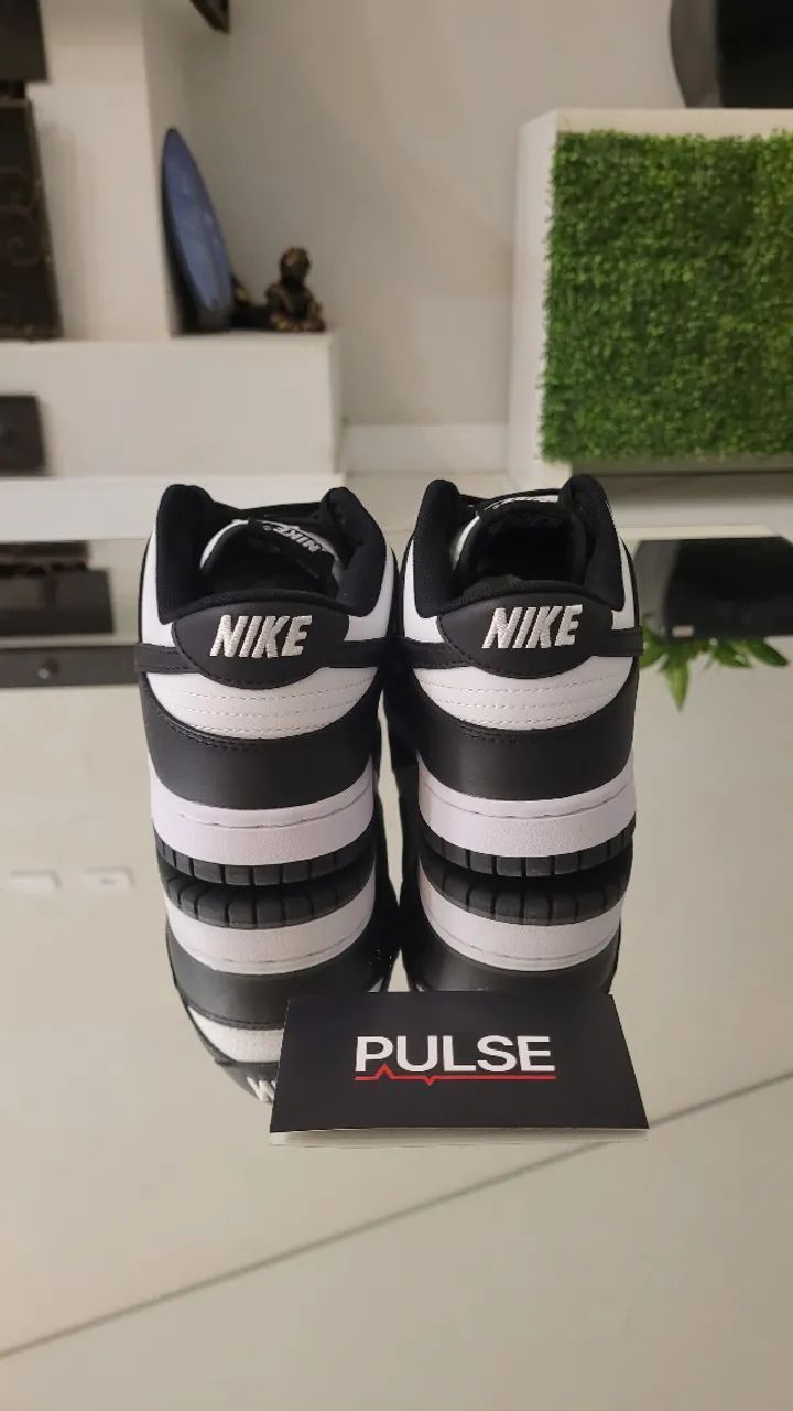 Nike Dunk Low Panda - tamanho 40BR, original - Foto 5