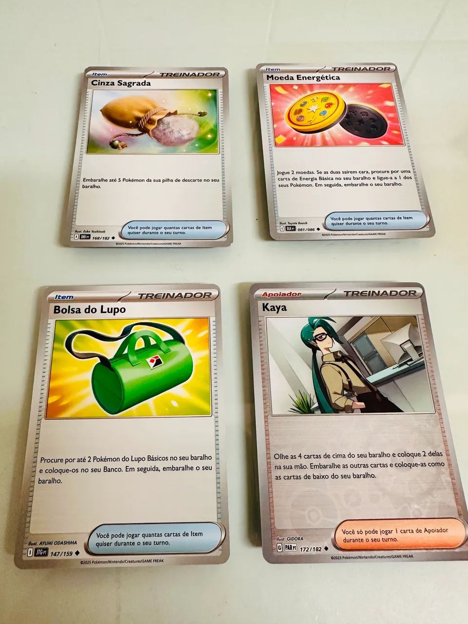 Pokémon 4 cartas Treinador  - Foto 2