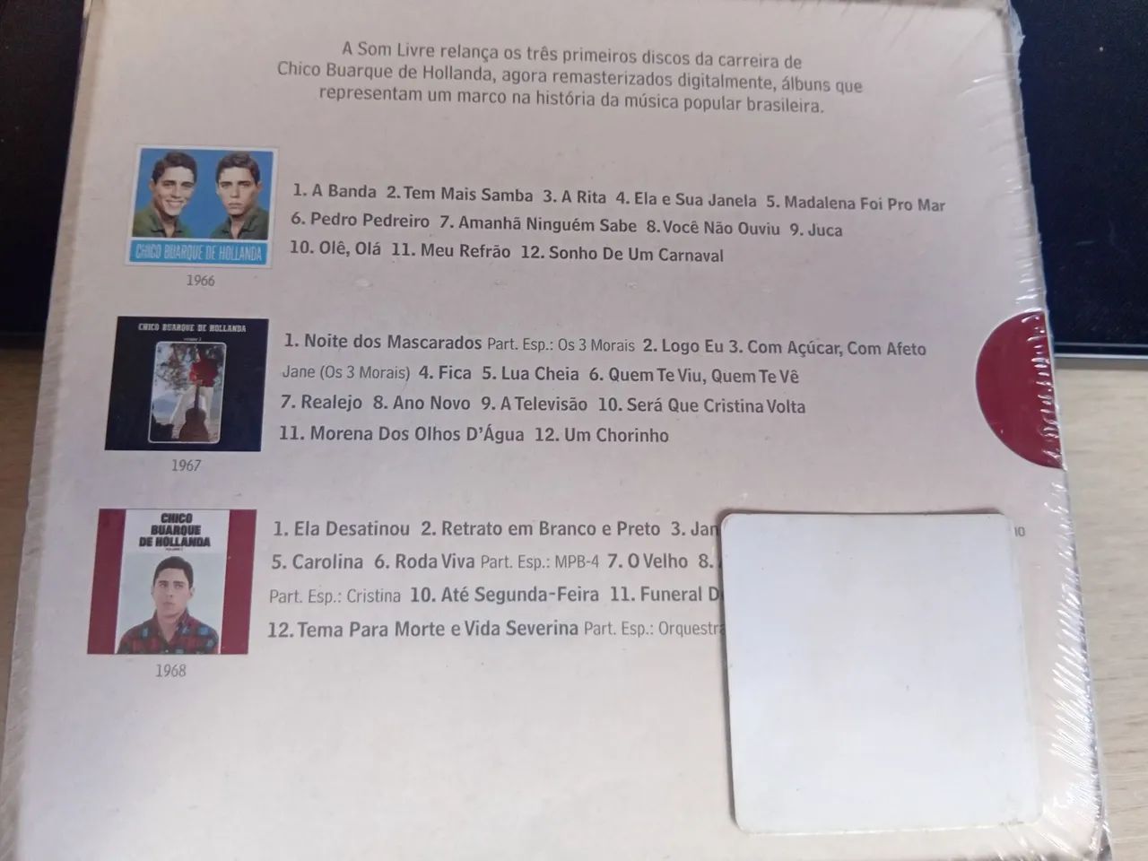 CDs Chico Buarque lacrados. - Foto 2