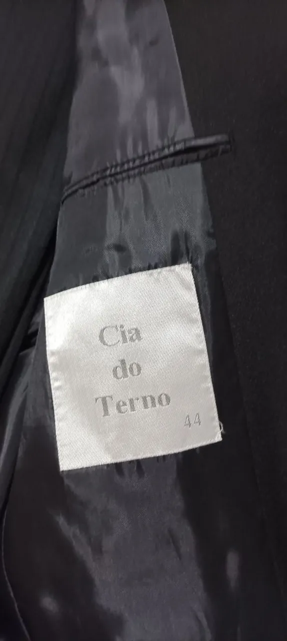 Terno completo Cia do Terno - Tamanho 44