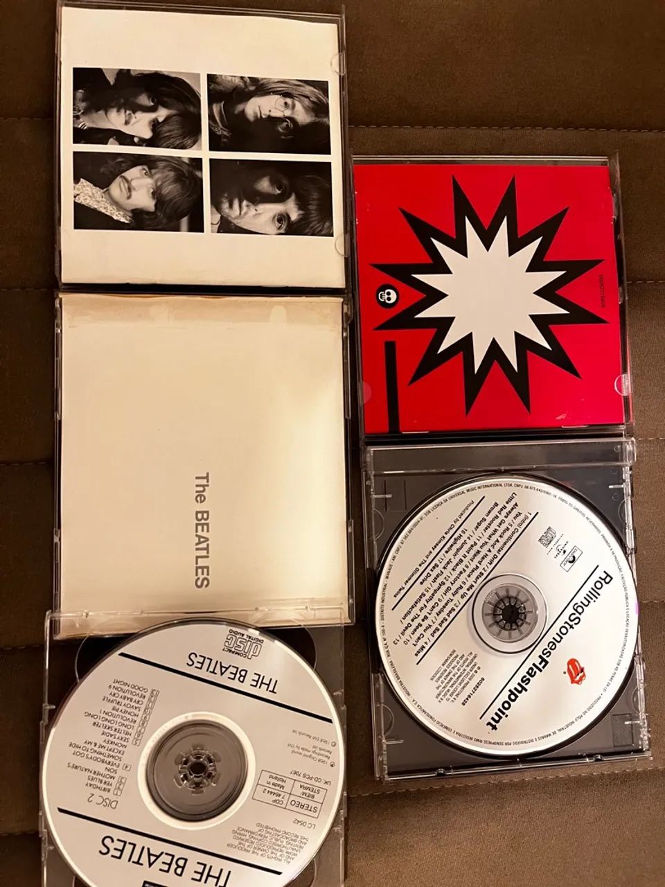 CDs The Beatles (White Album) e Rolling Stones - Flashpoint - Foto 2