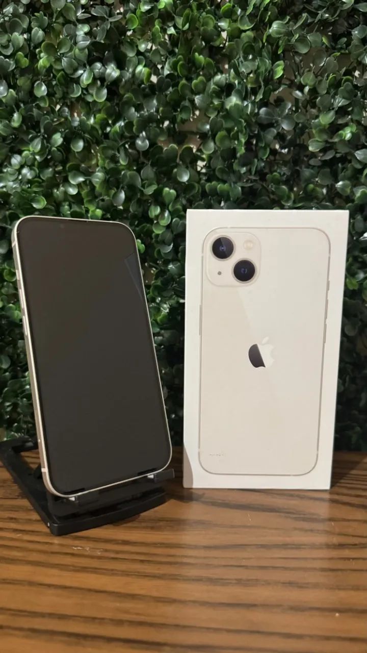 iPhone 13 128GB Branco 88% Completo Impecável Pronta Entrega com