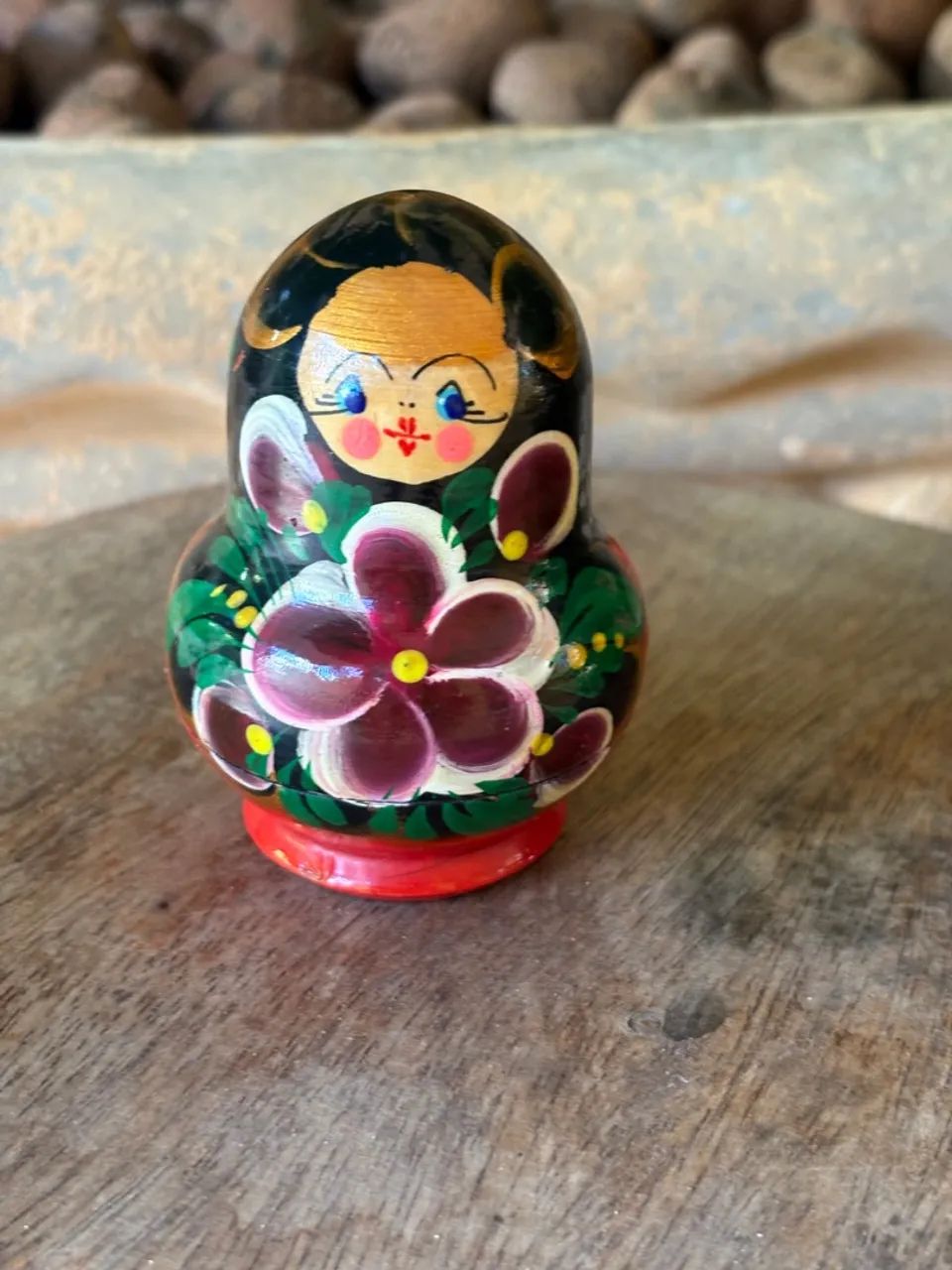 Conjunto de Bonecas Russas Matryoshka Pintadas à Mão - Foto 3