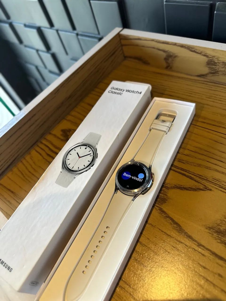Smartwatch Samsung Galaxy Watch4 Classic - Foto 4