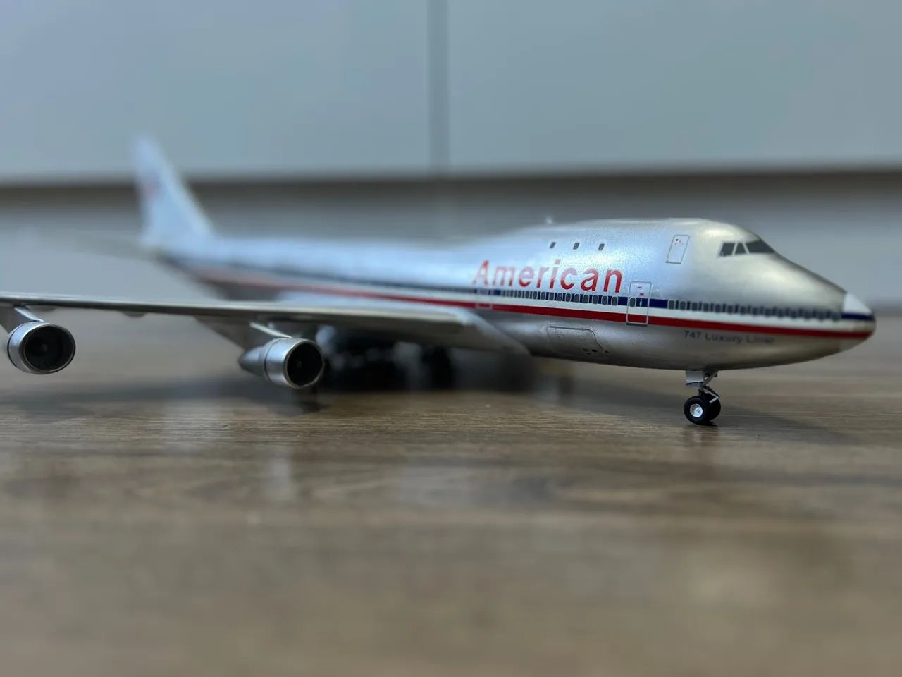 Miniatura Boeing 747 American Airlines - Foto 5