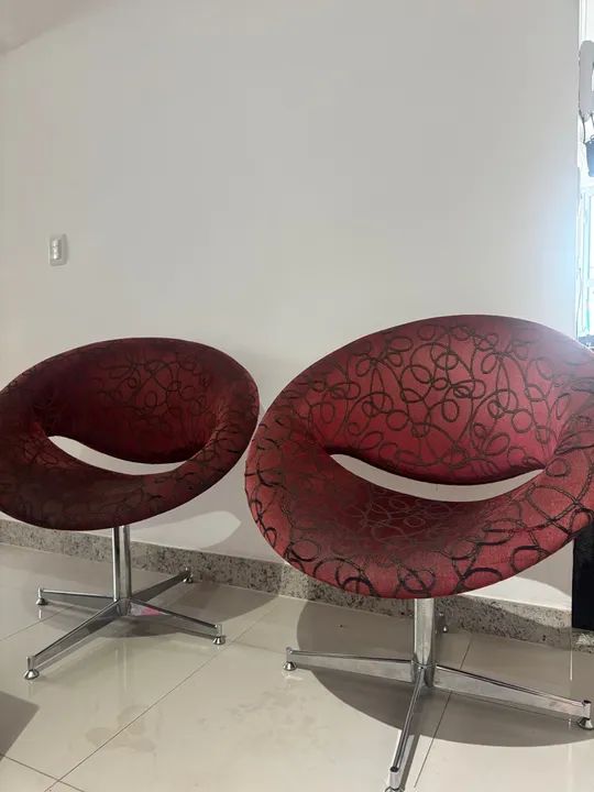 Cadeiras poltronas giratórias 