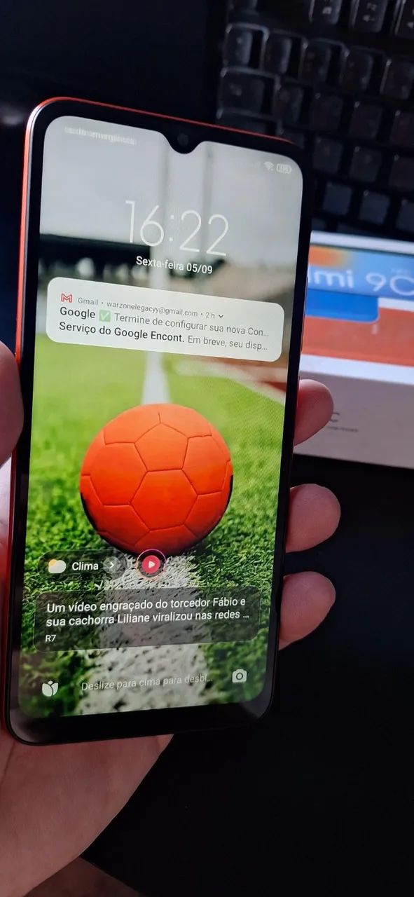Celular Redmi 9C NFC Sunrise Orange 3G RAM 64GB ROM - Foto 4