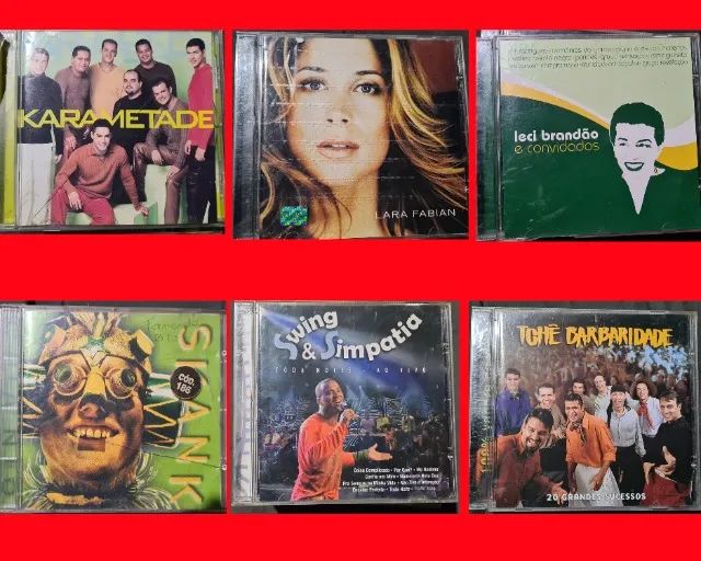  cds variados Samba Pagode MPB Lote 1, 2 e 3 - Foto 2