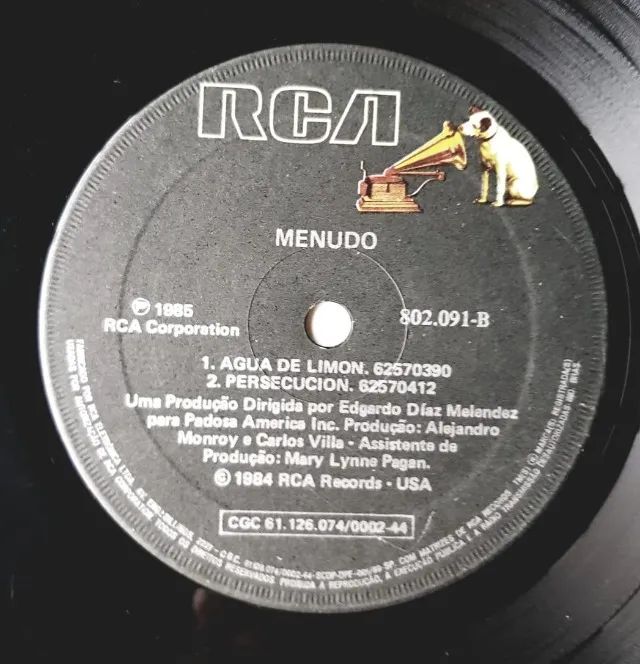 Disco Vinil Compacto - Menudo (Yo Sere Tu Bailarin) - 1985 (Sem Capa) - Foto 3