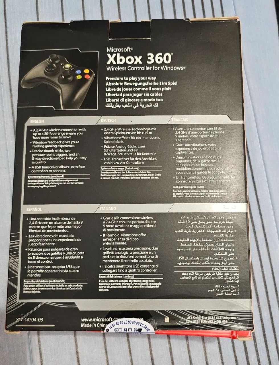 Controle Xbox 360 Wireless - Foto 2