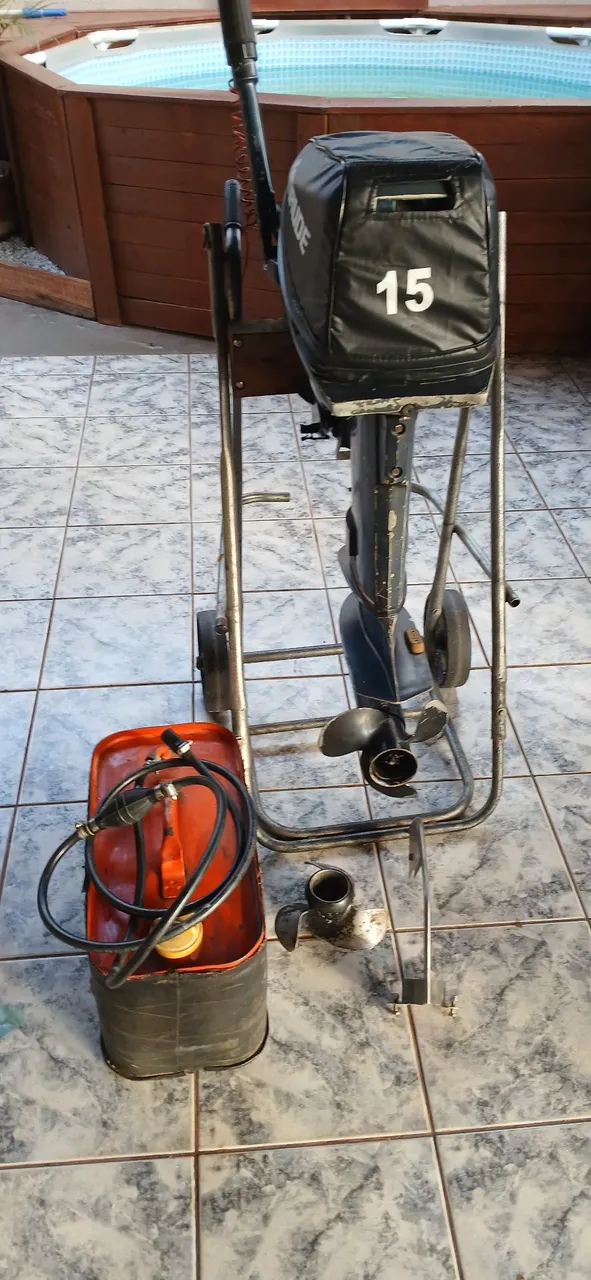 Motor de barco Evinrude 15 hp