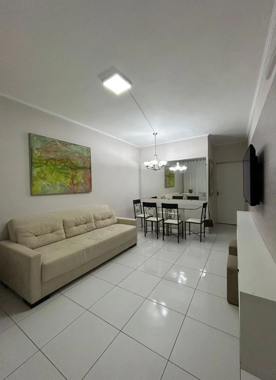 Apartamento frente a praia mobiliado com 1 quarto varanda vista praia em Gonzaga - Santos  - Foto 2