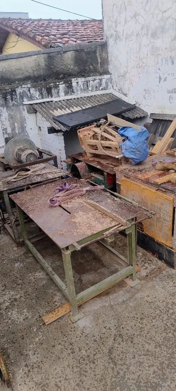 Lote 5 serras circulares bancada máquinas para marcenaria LEIA O ANÚNCIO 