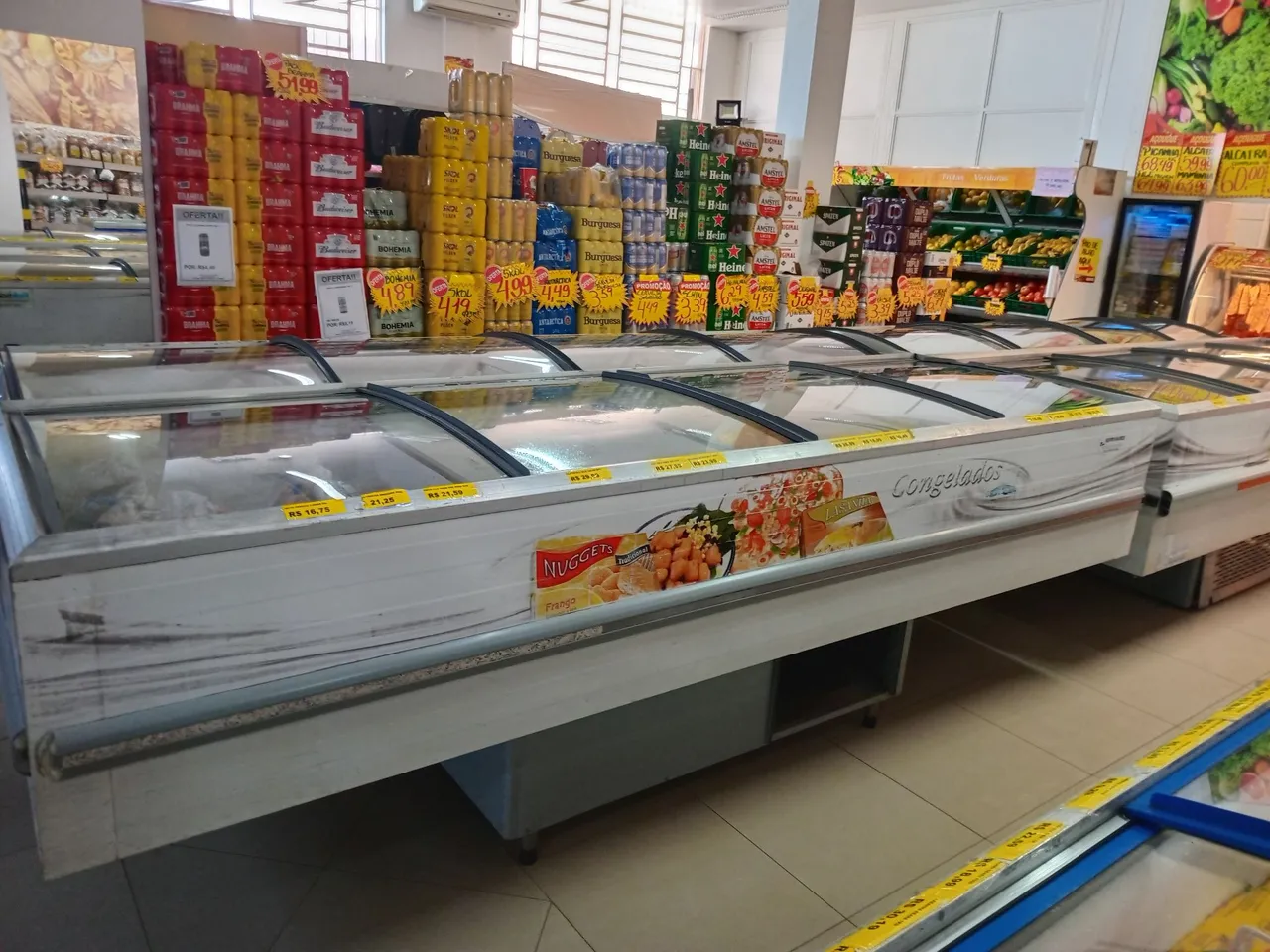 Ilha para congelados