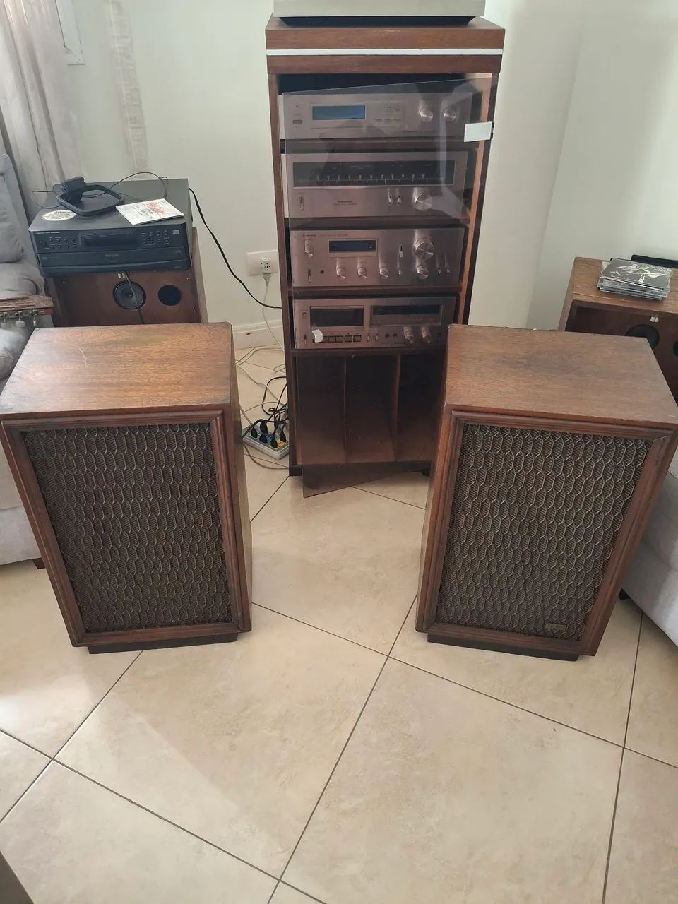 Aparelho de som completo Pioneer com caixas Polyvox  SC-12-E - Foto 6