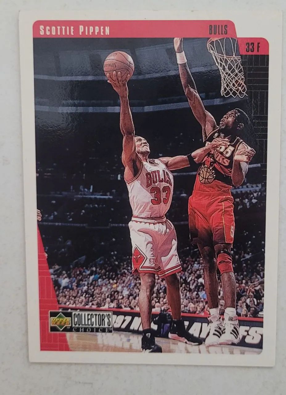 2 Cards NBA Scottie Pippen Chicago Bulls - Foto 3