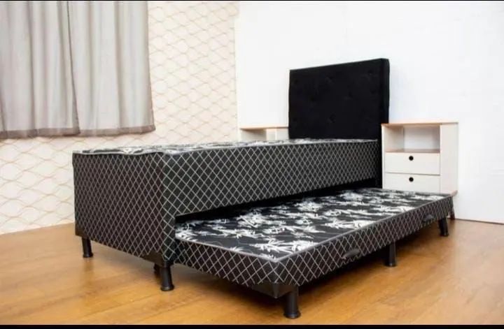 Cama Box solteiro c/Auxiliar (leia a descrição) - Foto 3