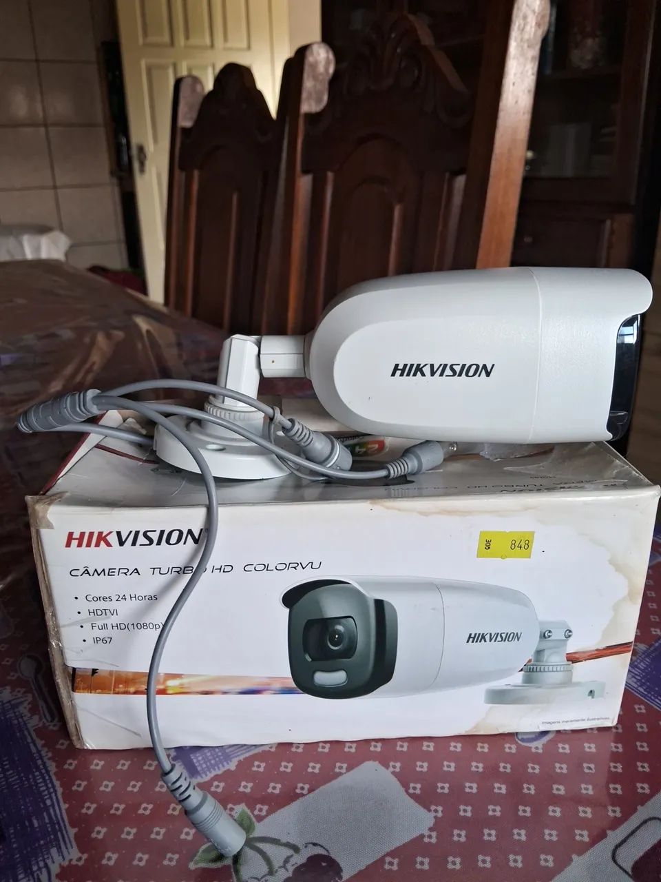 Câmera Hikvision Bullet Colorida 24 Horas Interna/Externa - Foto 2