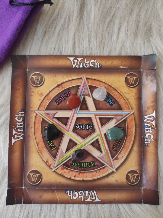 Jogo de Tabuleiro oráculo Witch. Brinde revista witch. As bruxinhas witch.  - Foto 2