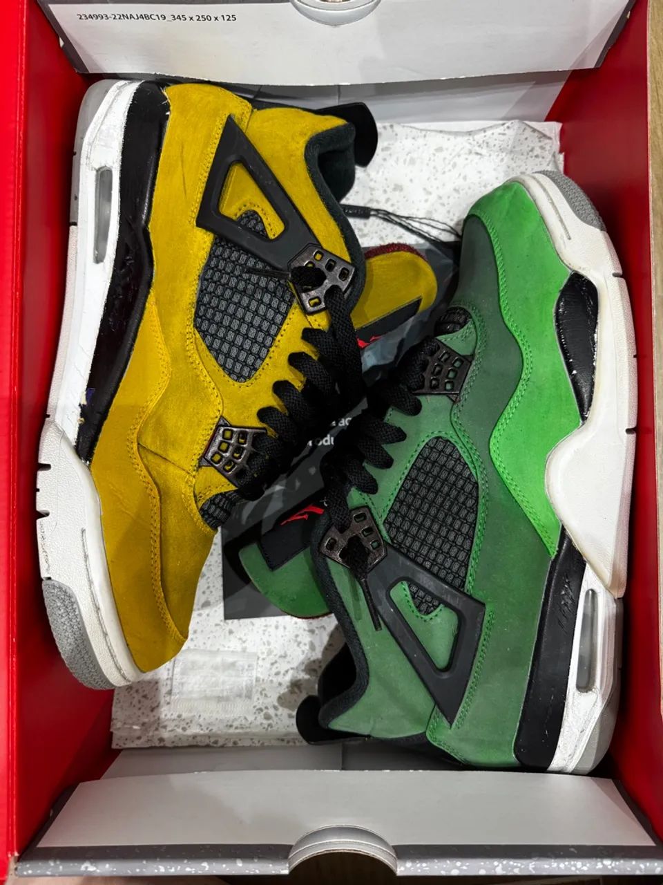 Air Jordan 4 CUSTOM original tam (41)  - Foto 2