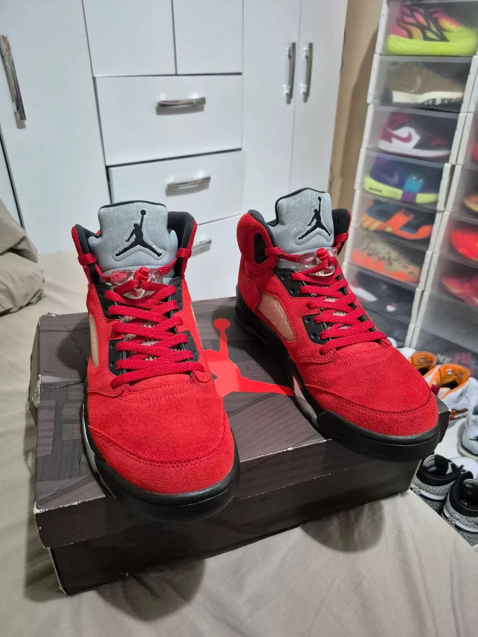 Air Jordan 5 Retro toro bravo original tamanho 43 - Foto 4