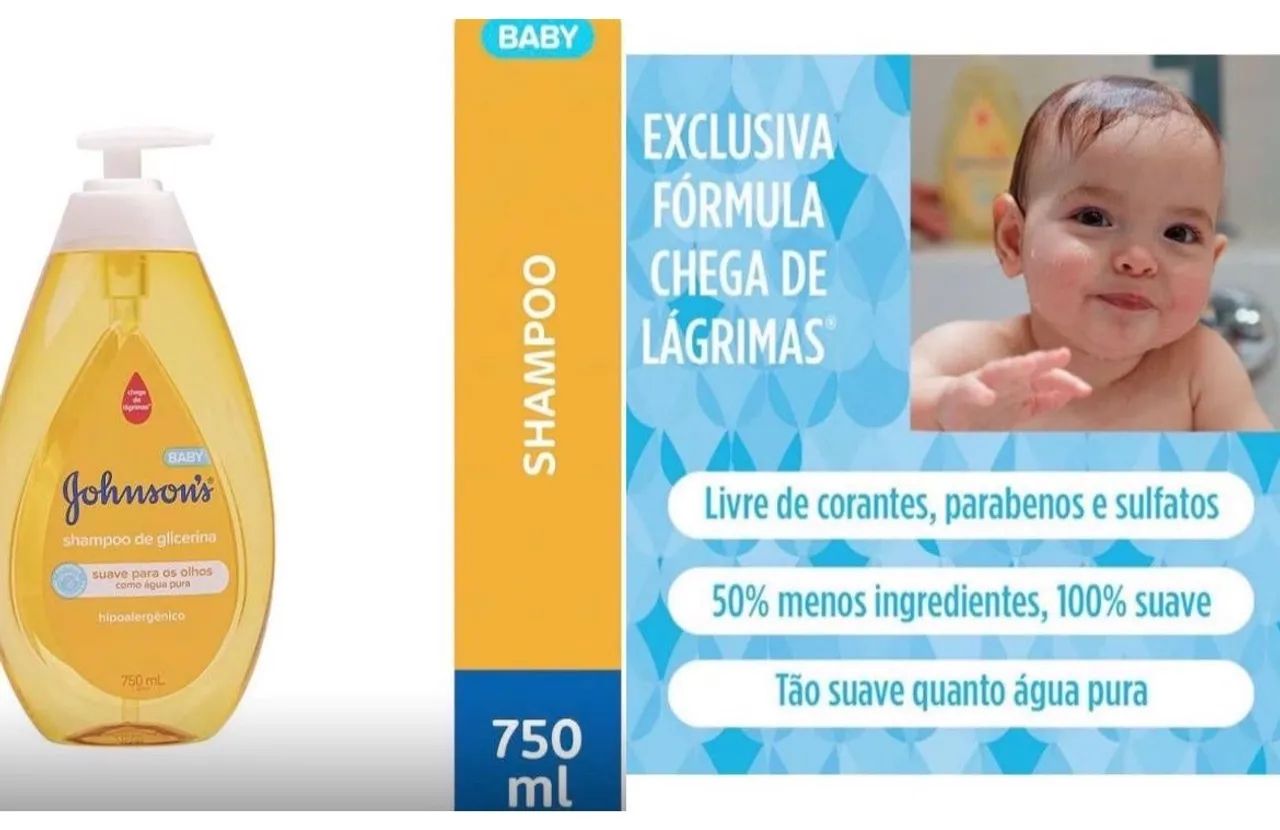 Shampoo Johnson Baby GRANDÃO 750ml - Foto 2