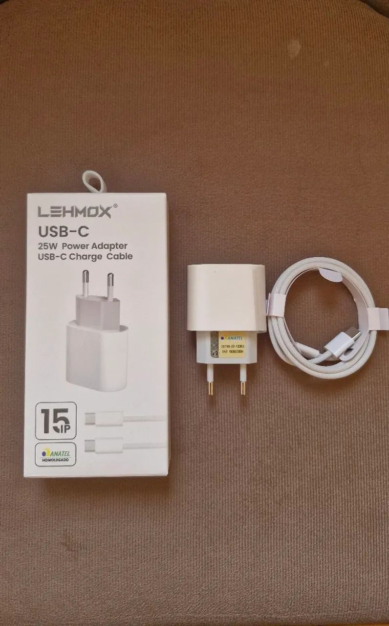 Carregador Rápido Android e IPhone 25W Compatível Tipo-c  - Foto 4