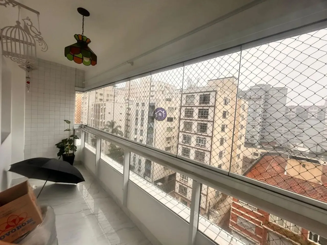 Apartamento para Venda em São Vicente, Centro, 2 dormitórios, 2 suítes, 3 banheiros, 1 vag