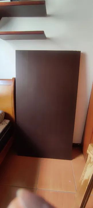 Tobacco-colored MDF tabletop 50mm64341728654978123