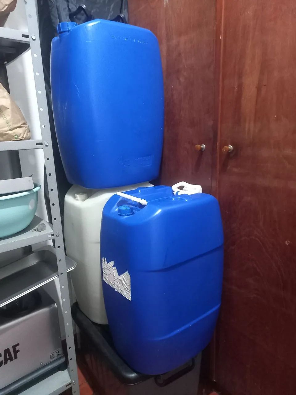 Galões de 50 Litros - 3 unidades