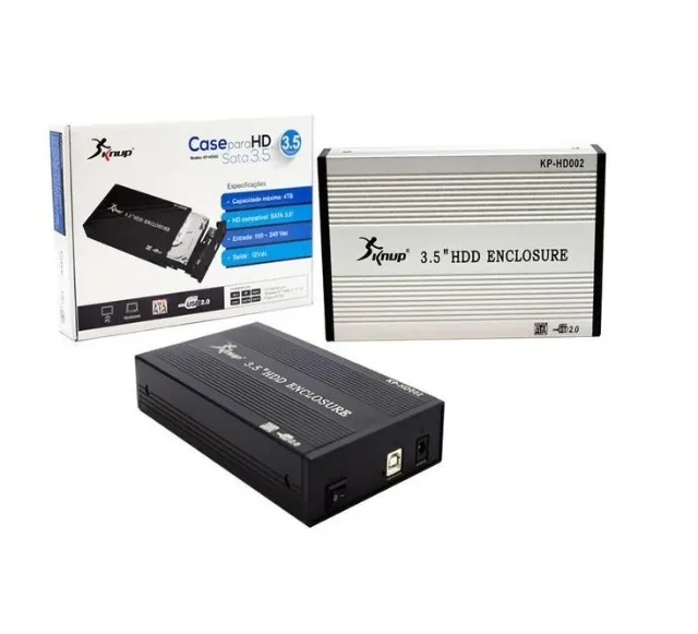 Gaveta Case Hd 3,5 Knup Kp-Hd002