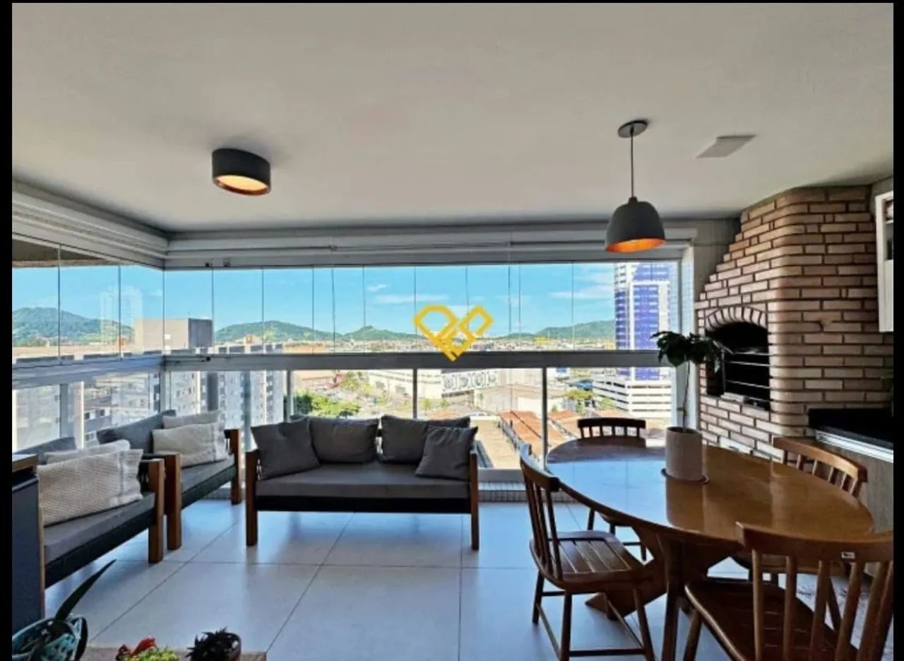 Maravilhoso apto vista mar andar alto em condominio lazer completo com 3 dorm - Foto 2