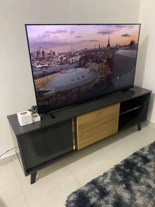 Rack para TV com design moderno