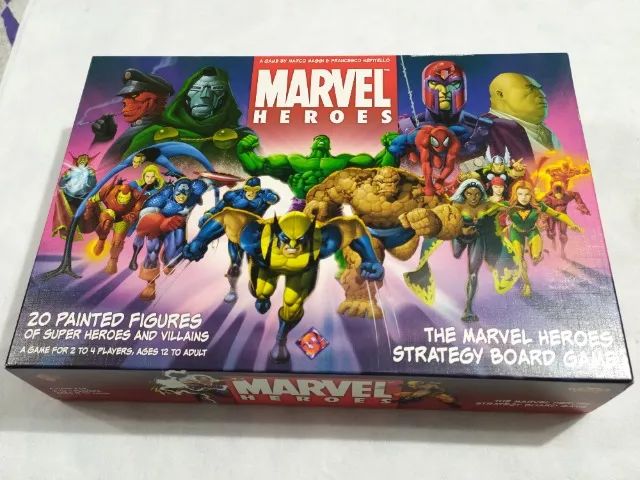 MARVEL HEROES - Boardgame - Jogo de Tabuleiro