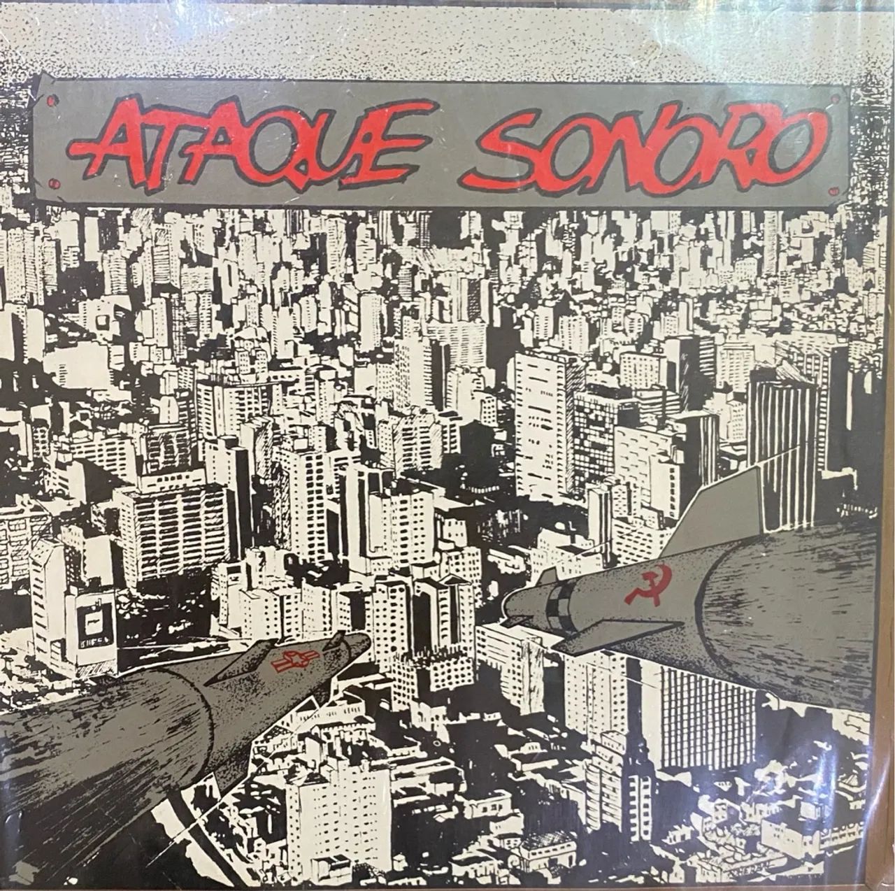 Lp Ataque sonoro . Hard core e punk rock.