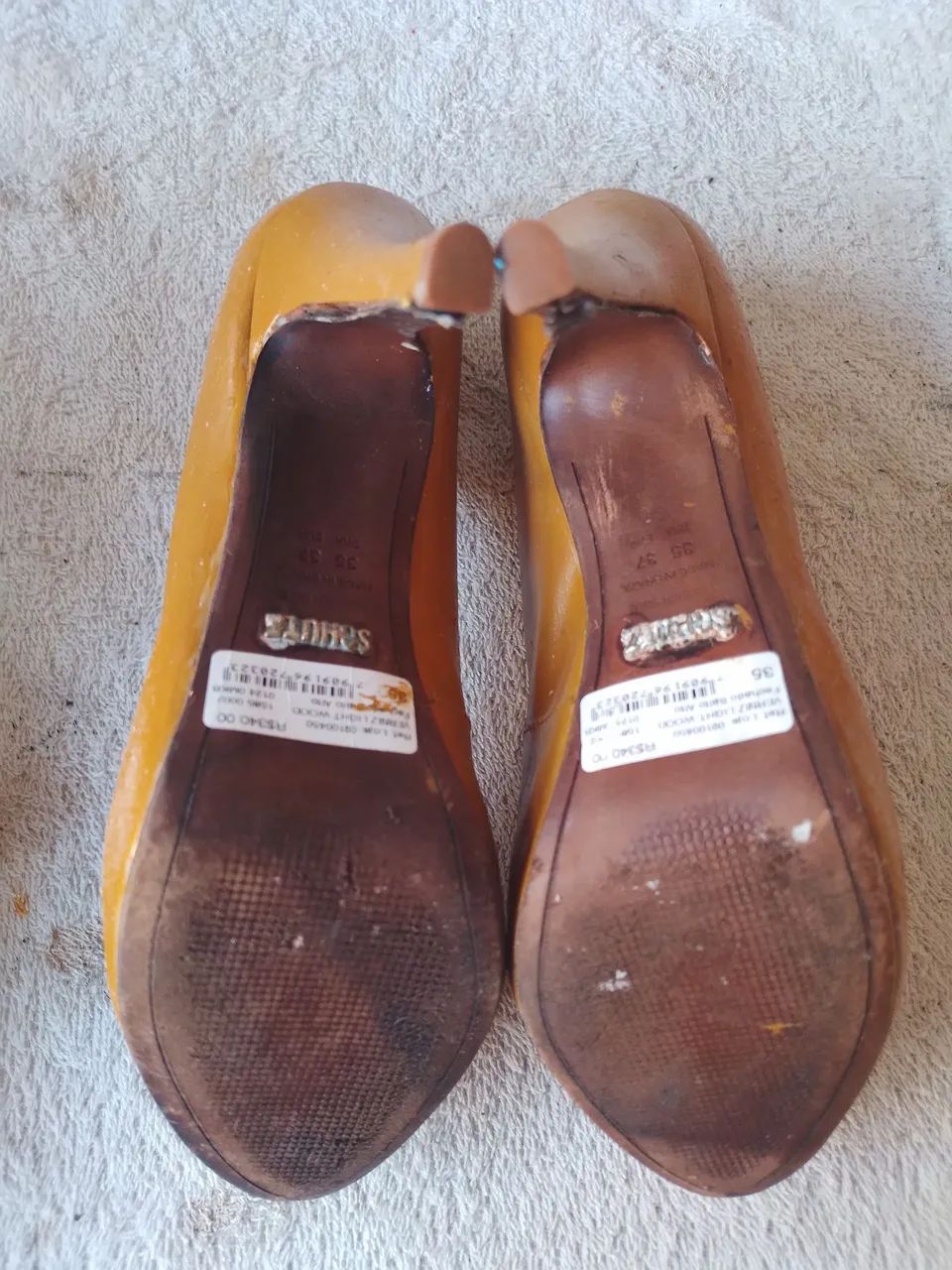 Sapato scarpin Schutz 35 pouco usado (com recondicionamento) - Foto 5