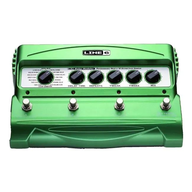 Pedal De Efeito Line 6 Delay Loop DL4 Verde em excelente estado
