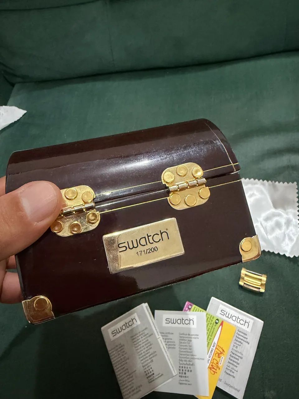 Swatch Caça ao tesouro novo relógio Raro - Foto 3