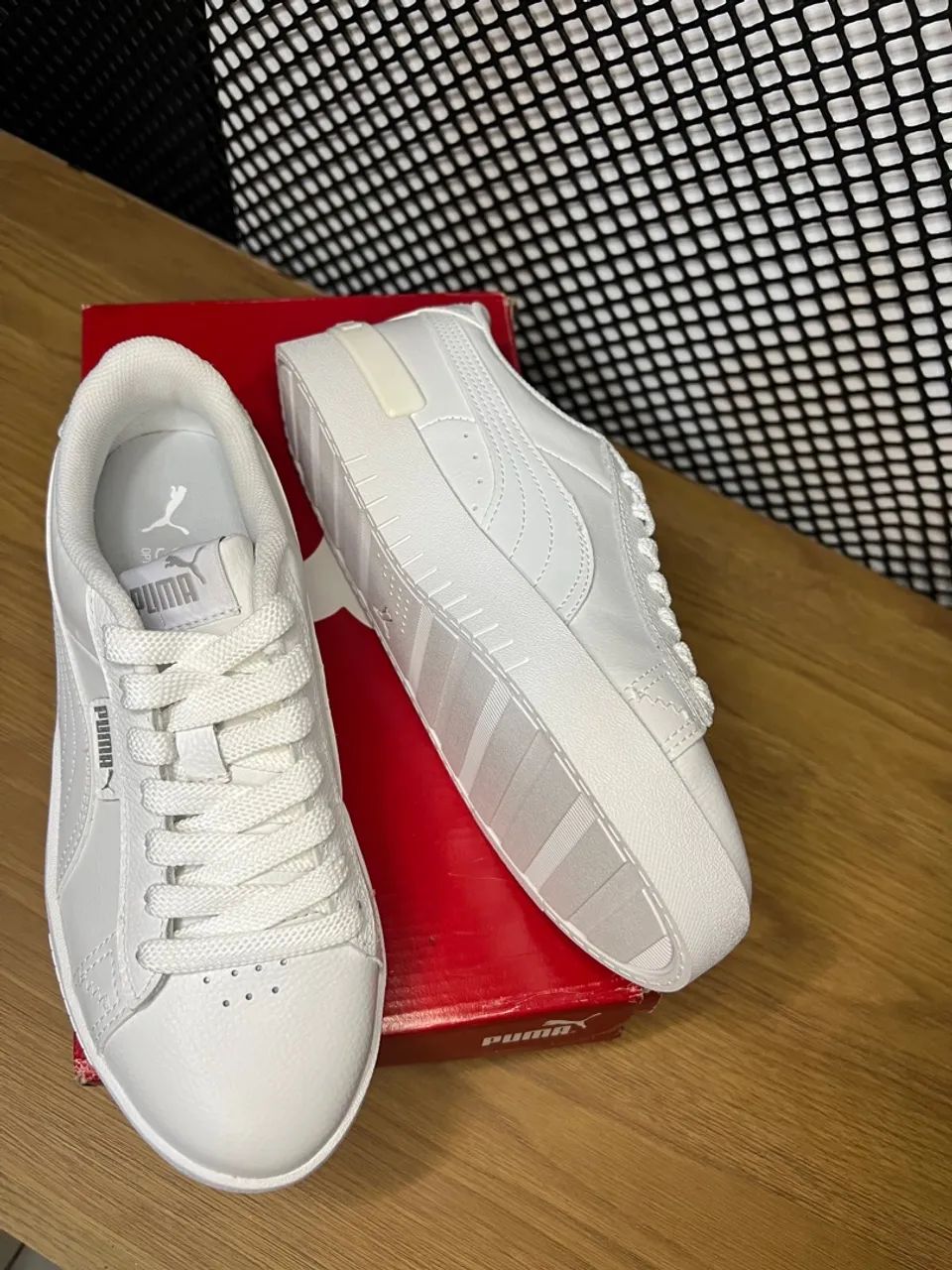 Tênis Puma Jada Bdp Branco - Novo e Original - Foto 4